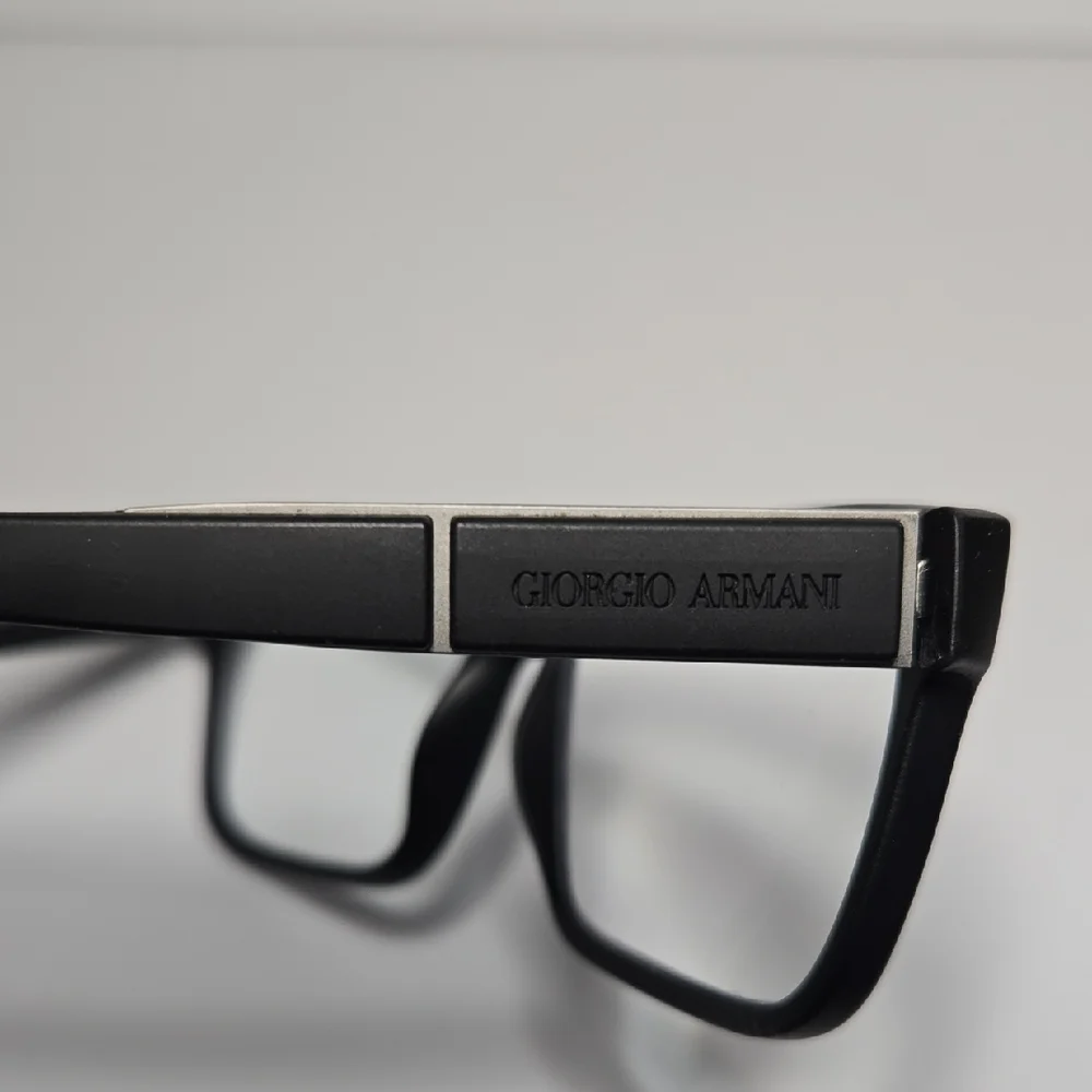 GIORGI ARMANI BLACK PRESCRIPTION GLASSES - Picture 2 of 7